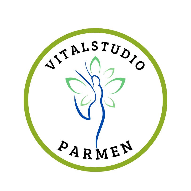 Schwarz Weiß Braun Rund Minimalistisch Filigran Yoga Studio Logo